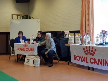 Keurmeester: Mevr. M.H.R. Silverentand - Hazen Ringmeester & ringhulp Wendela en haar moeder